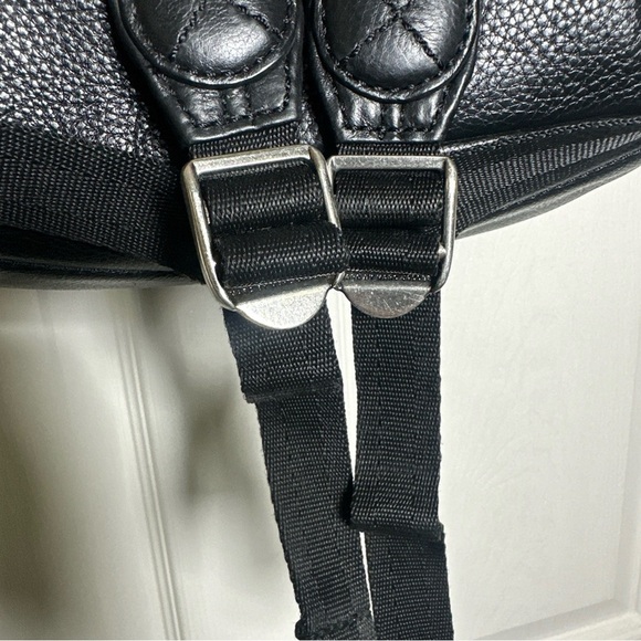 Marc Jacob’s Leather Domo Biker Studded Backpack Medium Zipper Y2K Vintage Moto - Picture 10 of 16